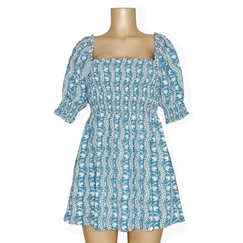 Hill House Blue Mini Dress - Picture 4 of 10